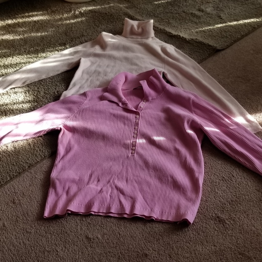 COPY - Winter Pink Ribbed Top Combo